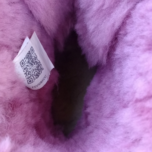 UGG Fuchsia Ankle Boots with Plush Lining - Picture 7 of 16
